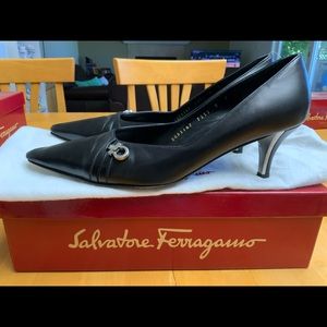 Salvadore Ferragamo Gabriel Nero Calf